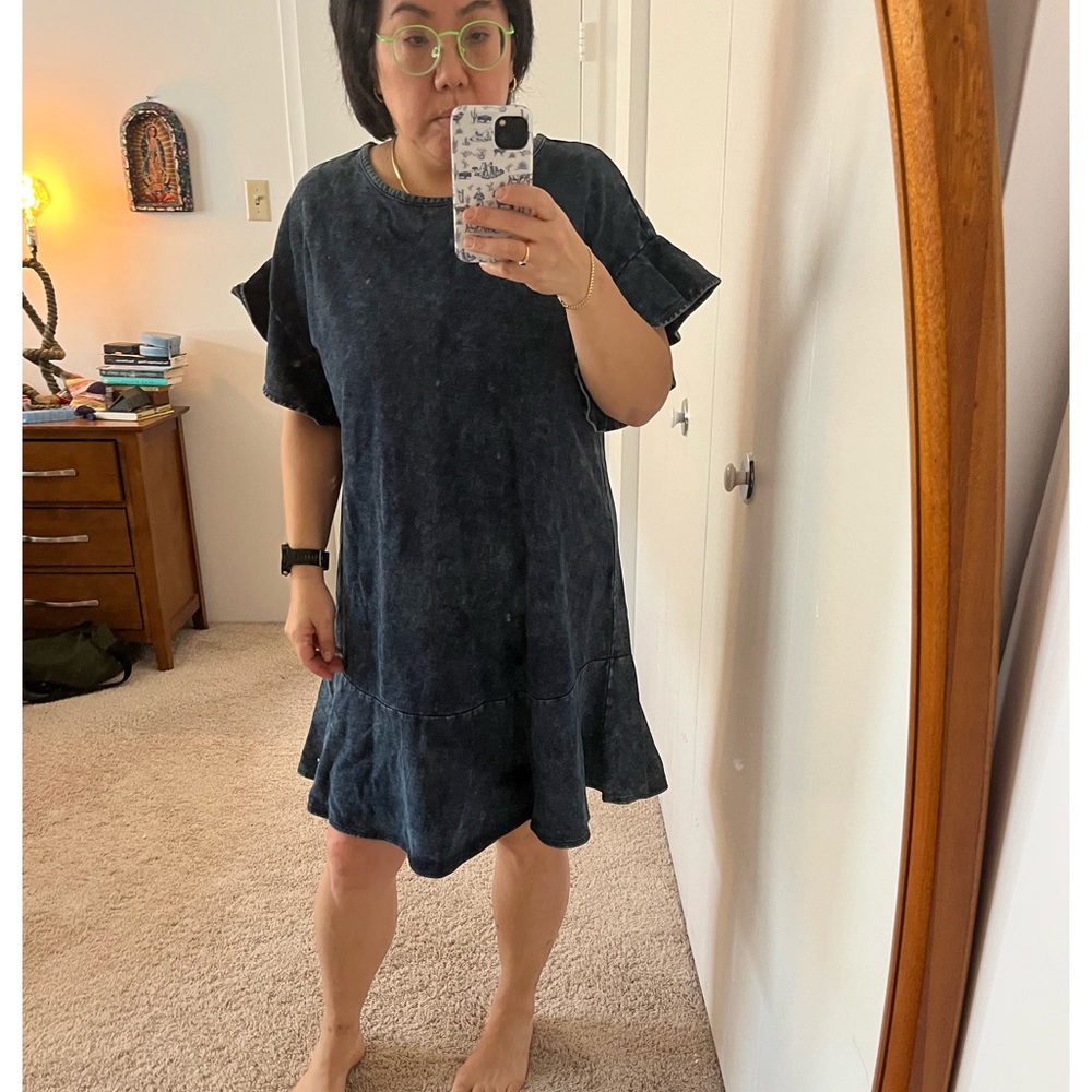 Anthropologie Lounge Dress French Terry